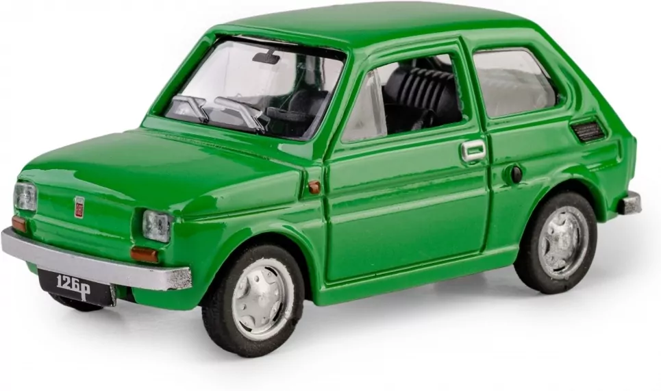 Kolekcja PRL. Fiat 126p zielony - tantis.pl