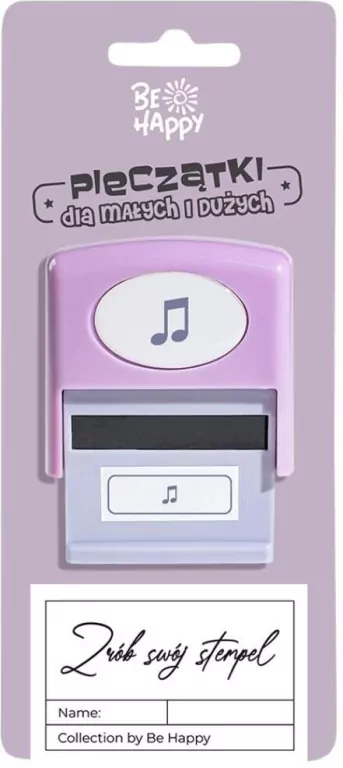 Pieczątka z napisem - Nuta - tantis.pl