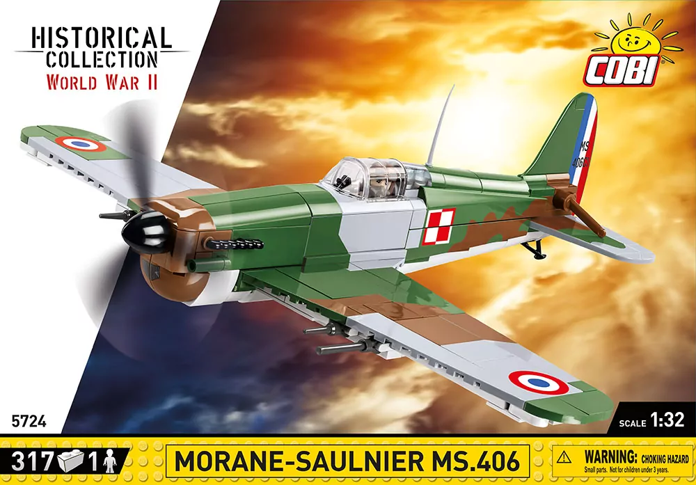 HC WWII Morane-Saulnier MS.406 - tantis.pl