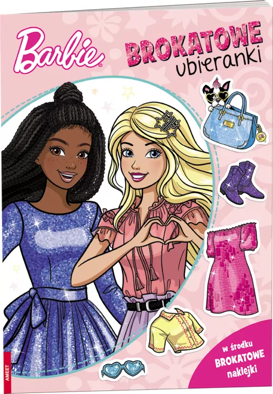 Mattel Barbie. Brokatowe ubieranki - tantis.pl