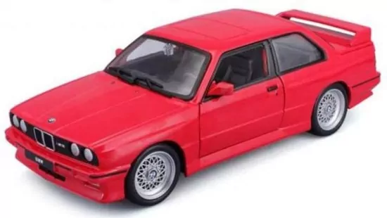 BMW 1988. Series M3. Czerwone