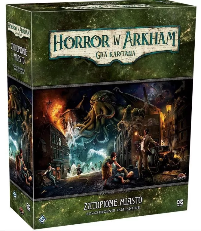 Horror w Arkham LCG: Zatopione miasto Rozszerzenie - tantis.pl