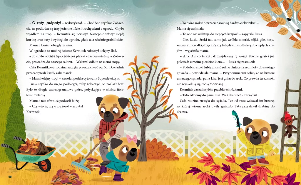 Kermitek i jesienne skarby. Kermitek - tantis.pl