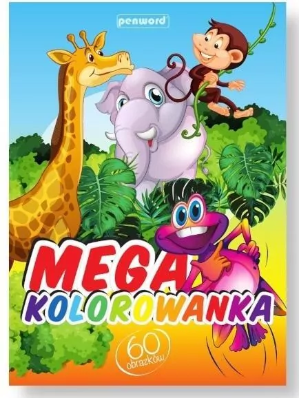 Mega kolorowanka MIX - tantis.pl