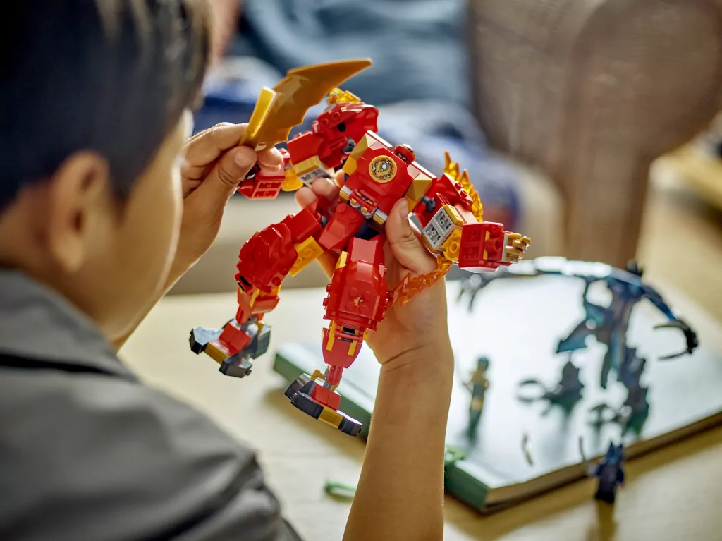 LEGO® Ninjago. Mech żywiołu ognia Kaia 71808 - tantis.pl