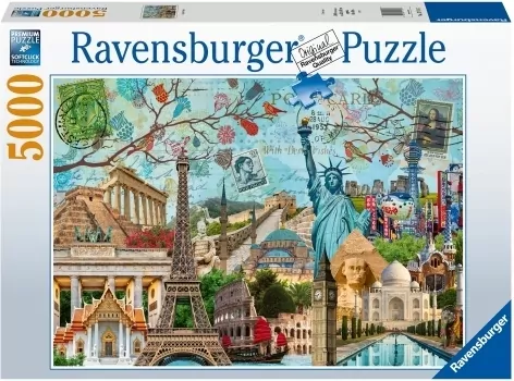 Puzzle 5000. Duże miasto - tantis.pl