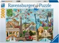 Puzzle 5000. Duże miasto - tantis.pl