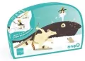 Puzzle 60 Puzzle konturowe Wieloryb - tantis.pl