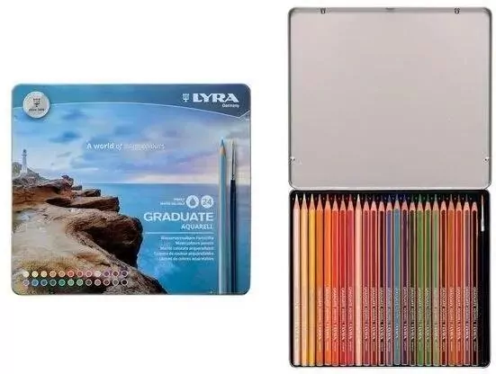 Kredki Graduate Aqua 24 kolory LYRA - tantis.pl