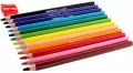 Kredki ołówkowe trójkątne jumbo. Colorino Kids. 12 kolorów - tantis.pl