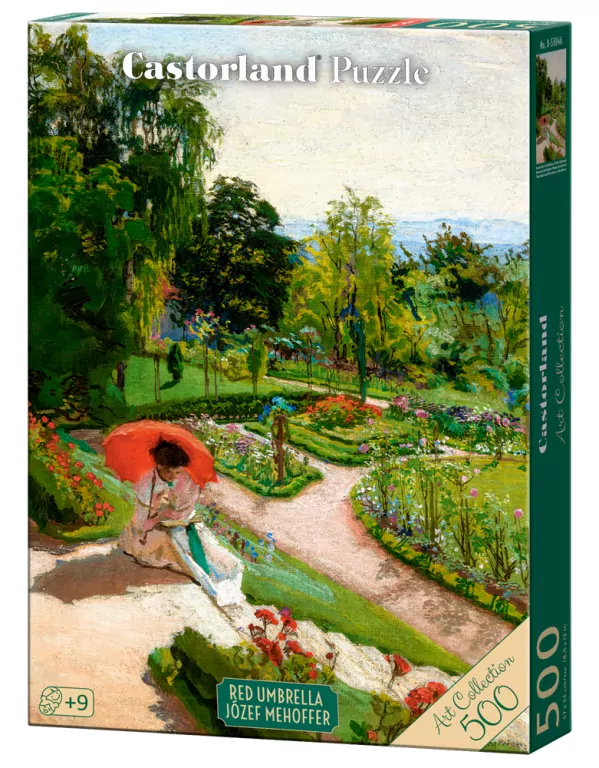 Puzzle 500. Red Umbrella, Józef Mehoffer - tantis.pl
