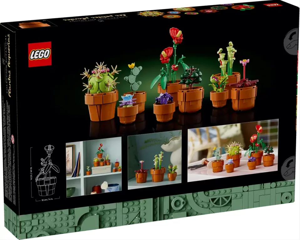 LEGO® Icons. Małe roślinki 10329 - tantis.pl
