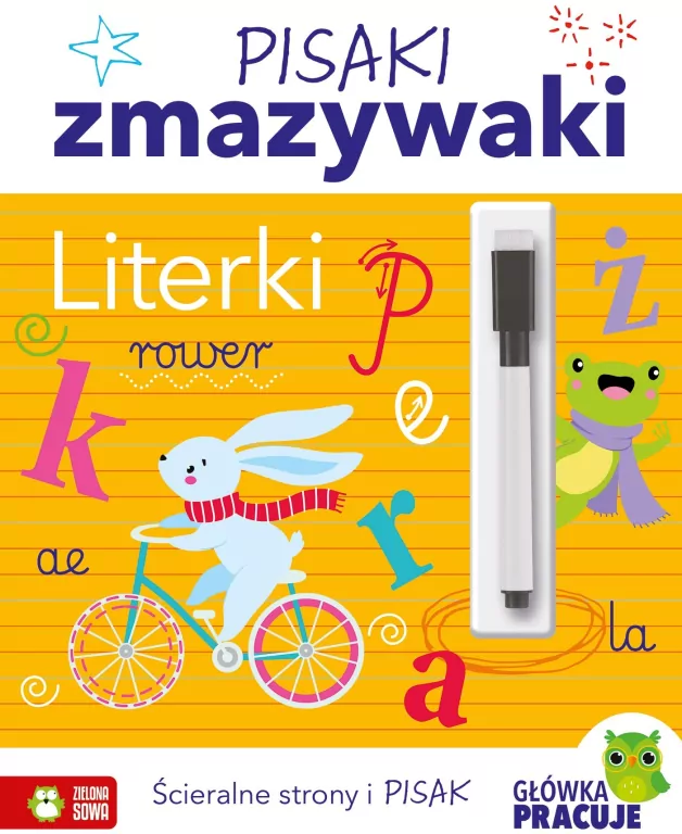 Pisaki zmazywaki. Literki - tantis.pl