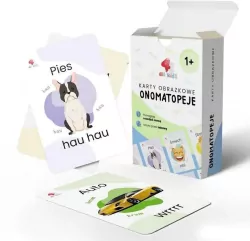 Karty edukacyjne Onomatopeje