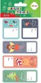Naklejki Xmas stamp tag 10x20cm HAPPY COLOR - tantis.pl
