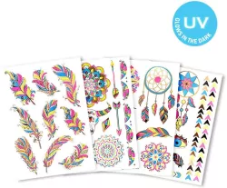 Tatuaże fluorescencyjne MIX