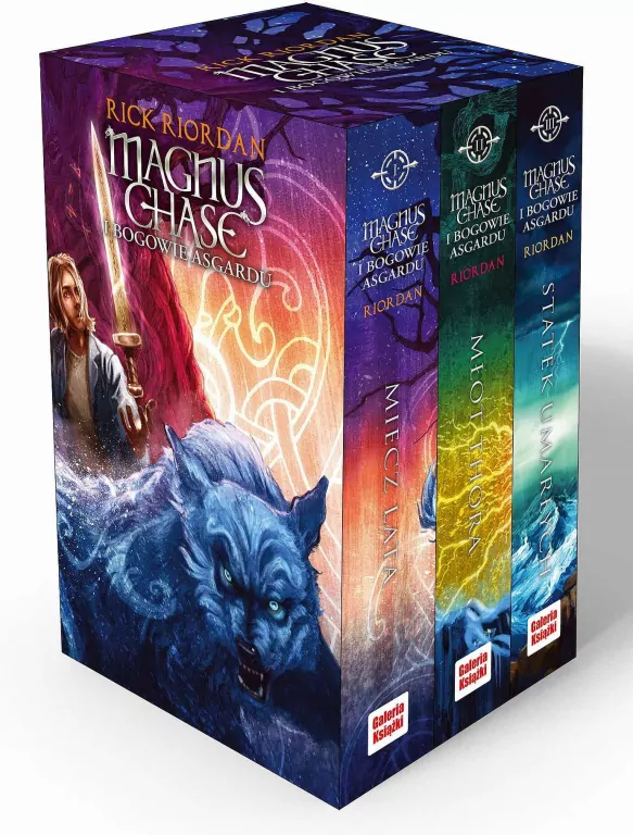 Pakiet: Magnus Chase i bogowie Asgardu T.1-3 - tantis.pl