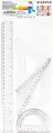 Zestaw geometryczny 4 elementy 30cm - tantis.pl