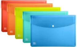 Teczka kopertowa A4 PP. Urban. Przejrzysty