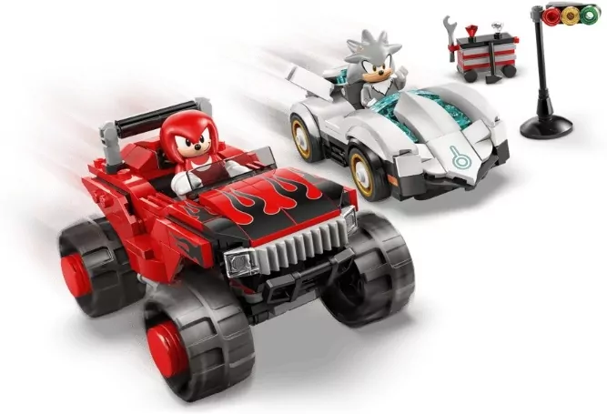LEGO®. Sonic the Hedgehog. Silver w samochodzie kontra...77118 - tantis.pl