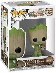 Funko Figurka POP Marvel: Groot jako Iron Man