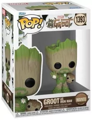 Funko Figurka POP Marvel: Groot jako Iron Man