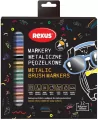 Markery pędzelkowe metaliczne 12 kolorów - tantis.pl