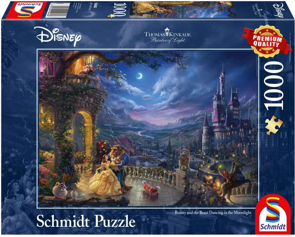 Puzzle PQ 1000 Piękna i Bestia (Disney) G3 - tantis.pl
