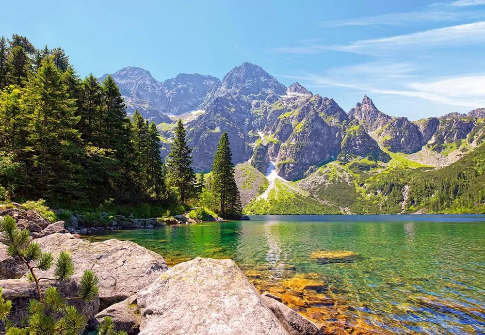 Morskie oko. Puzzle 1000 elementów - tantis.pl