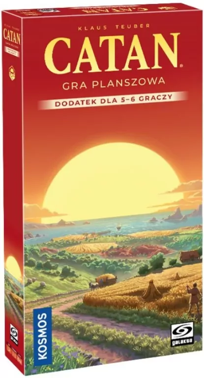Catan - Gra planszowa 5/6 graczy GALAKTA - tantis.pl