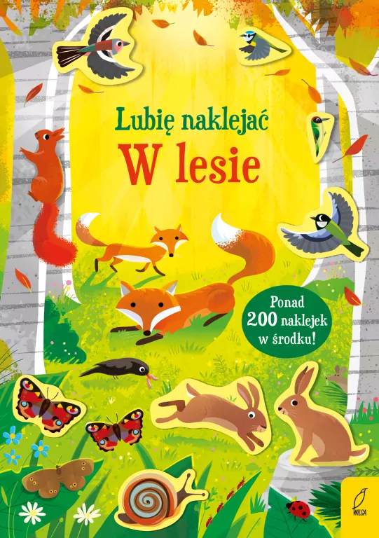 W lesie. Lubię naklejać - tantis.pl