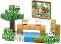 Klocki magnetyczne domek w lesie 87el - tantis.pl