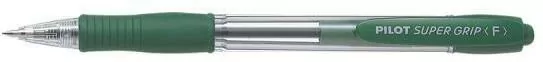 Długopis olejowy Pilot Super Grip Zielony Fine