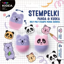 Stempelek wańka wstańka Panda Kuoka KIDEA