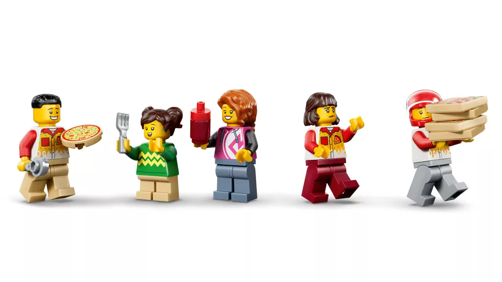 LEGO® Dostawa pizzy z pojazdami 60496 - tantis.pl