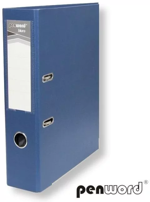 Segregator A4 z okuciem 7,5cm granatowy - tantis.pl