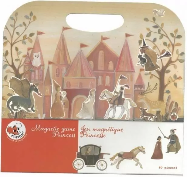 Układanka, gra magnetyczna, Księżniczki Egmont Toys - tantis.pl