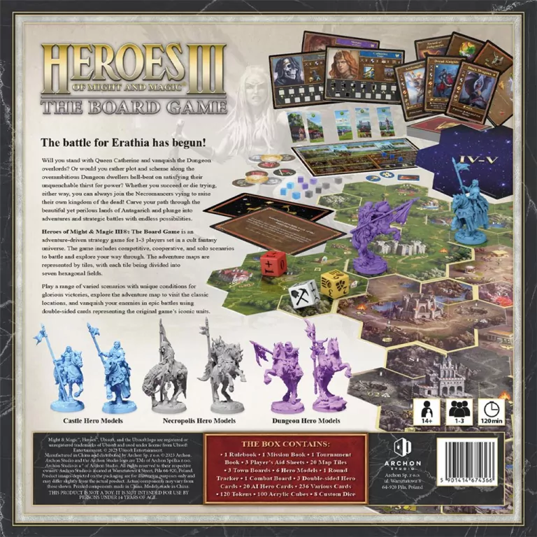 Heroes of Might and Magic III: Gra planszowa - tantis.pl