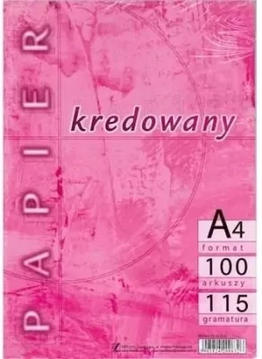 Papier kredowy Kreska 115g 2 str. `100