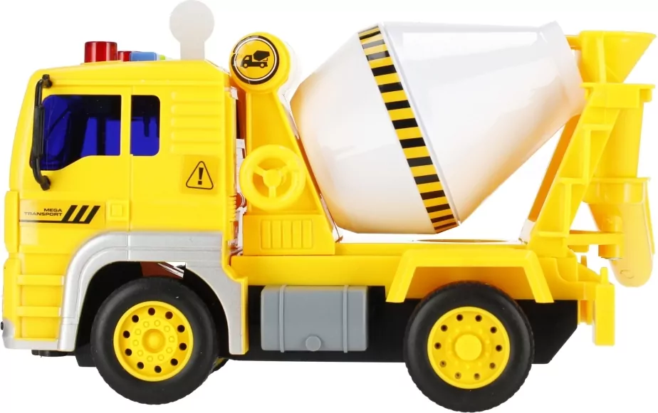 Auto ciężarowe budowlane Moje Miasto 522134 Mega Creative mix cena za 1 szt - tantis.pl