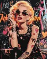 Malowanie po numerach - Buntowniczka Monroe - tantis.pl