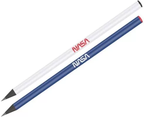 Ołówek z czarnego drewna HB NASA MIX