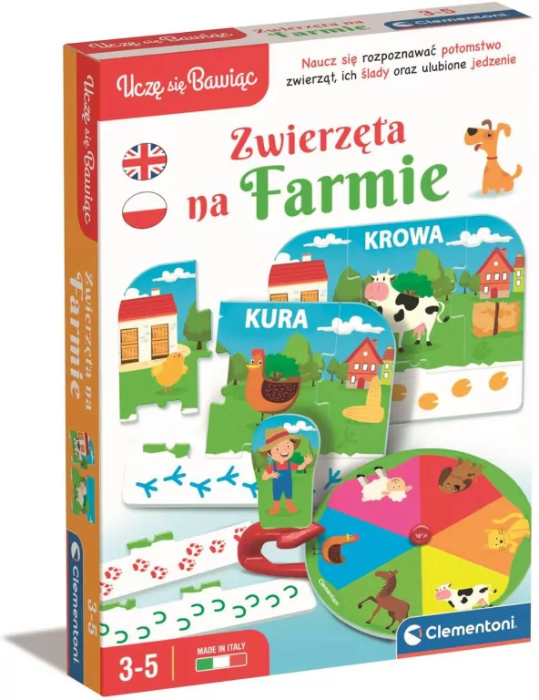 Uczę się bawiąc. Zwierzęta na farmie - tantis.pl