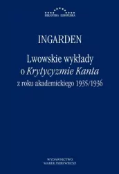 Lwowskie wykłady o Krytycyzmie Kanta..