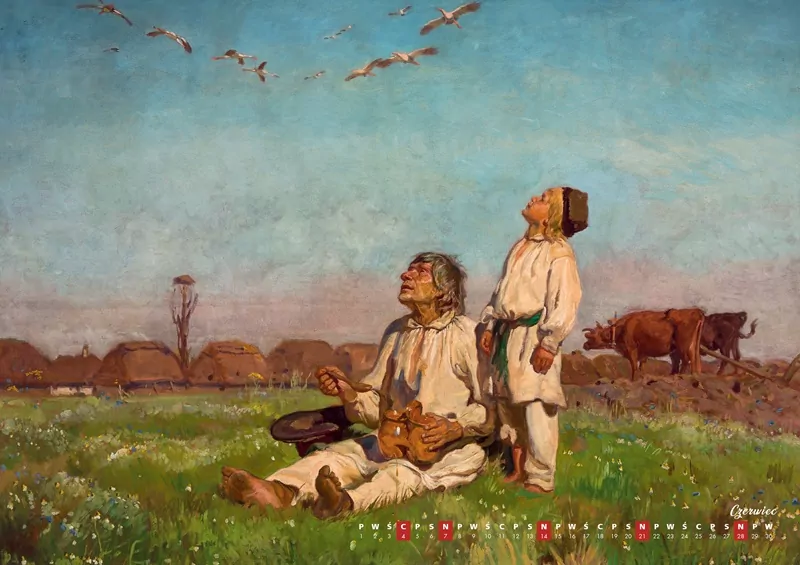 Kalendarz 2026 - Chełmoński A3 - tantis.pl