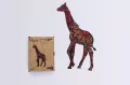 Puzzle drewniane eko 102. Cętkowana żyrafa - tantis.pl