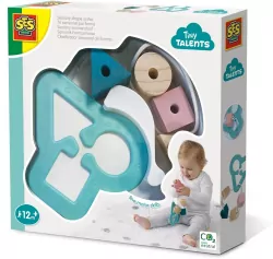 Zabawka sensoryczna nawlekanka kształty