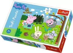 Puzzle 30. Świnka Peppa. Leśna wyprawa