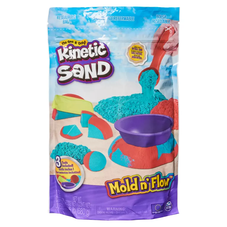 Kinetic Sand - Dwukolorowy piasek kinetyczny z akcesoriami - tantis.pl