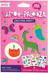Tatuaże zmywalne mini Tattoo Palooza - Jednorożec
